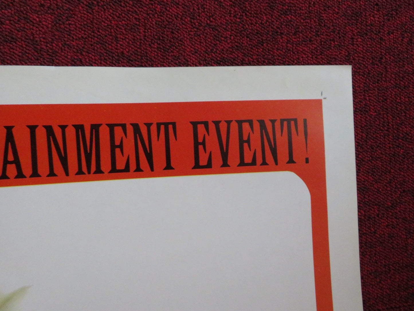 THE SLEEPING BEAUTY FOLDED US ONE SHEET POSTER LENINGRAD KIROV BALLET 1966 Rendezvous Cinema Movie posters