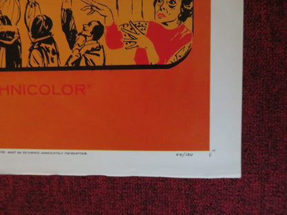 THE SLEEPING BEAUTY FOLDED US ONE SHEET POSTER LENINGRAD KIROV BALLET 1966 Rendezvous Cinema Movie posters