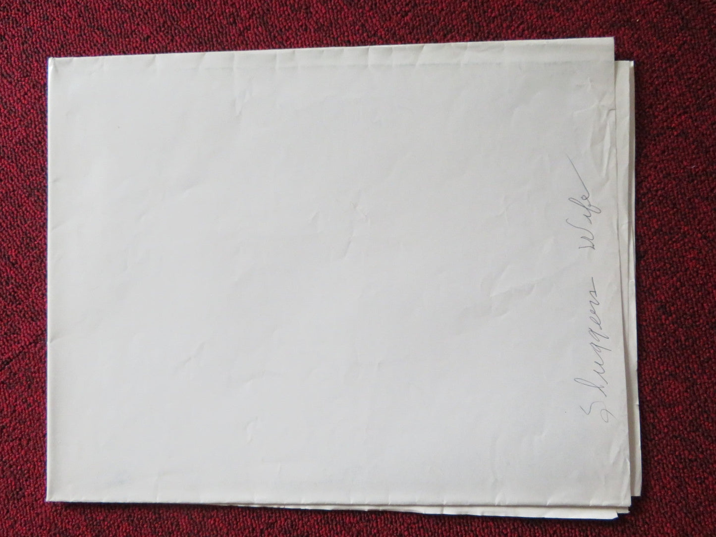 THE SLUGGER'S WIFE FOLDED US ONE SHEET POSTER REBECCA DE MORNAY M. O'KEEFE 1985 Rendezvous Cinema Movie posters