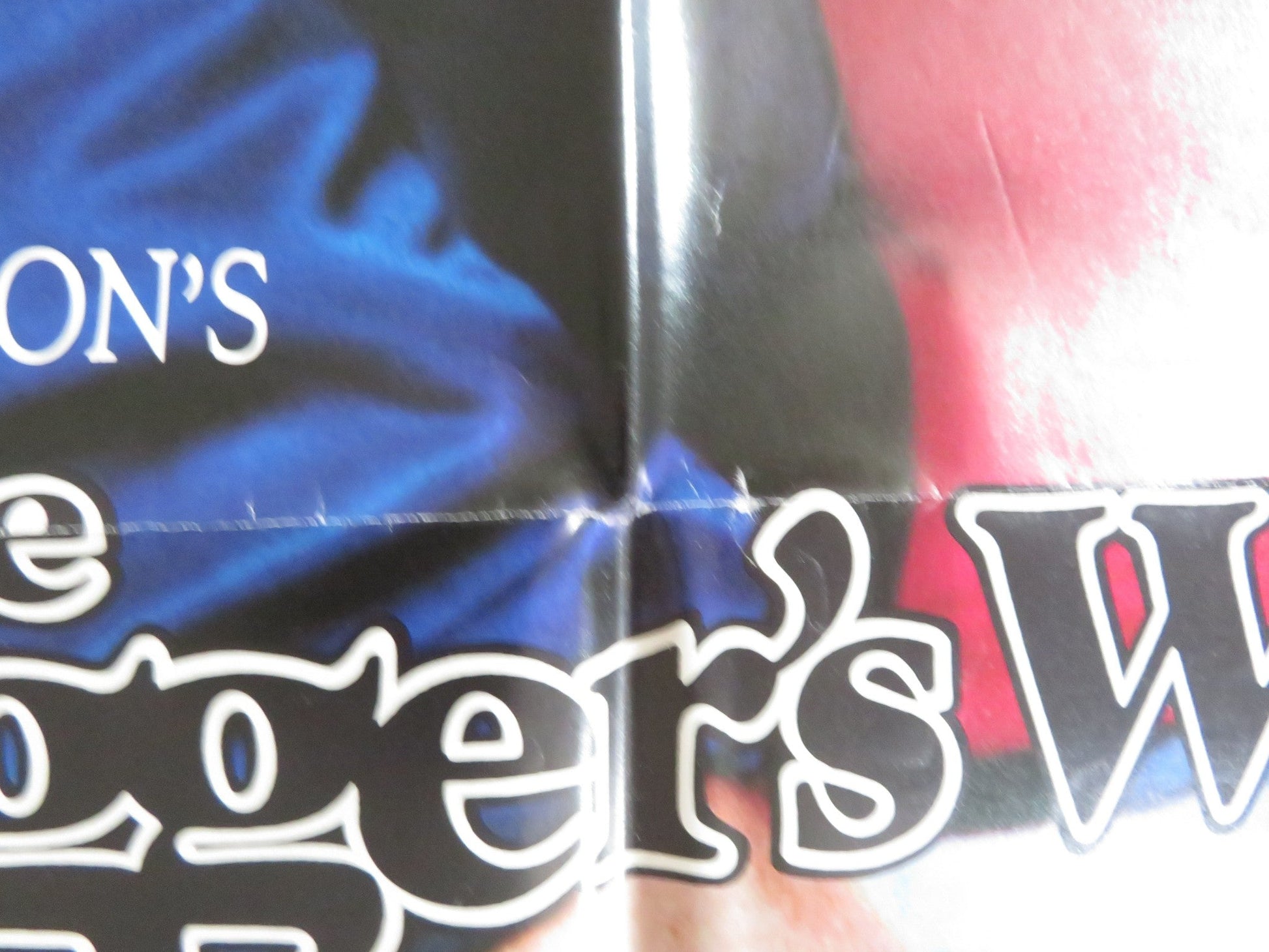 THE SLUGGER'S WIFE FOLDED US ONE SHEET POSTER REBECCA DE MORNAY M. O'KEEFE 1985 Rendezvous Cinema Movie posters