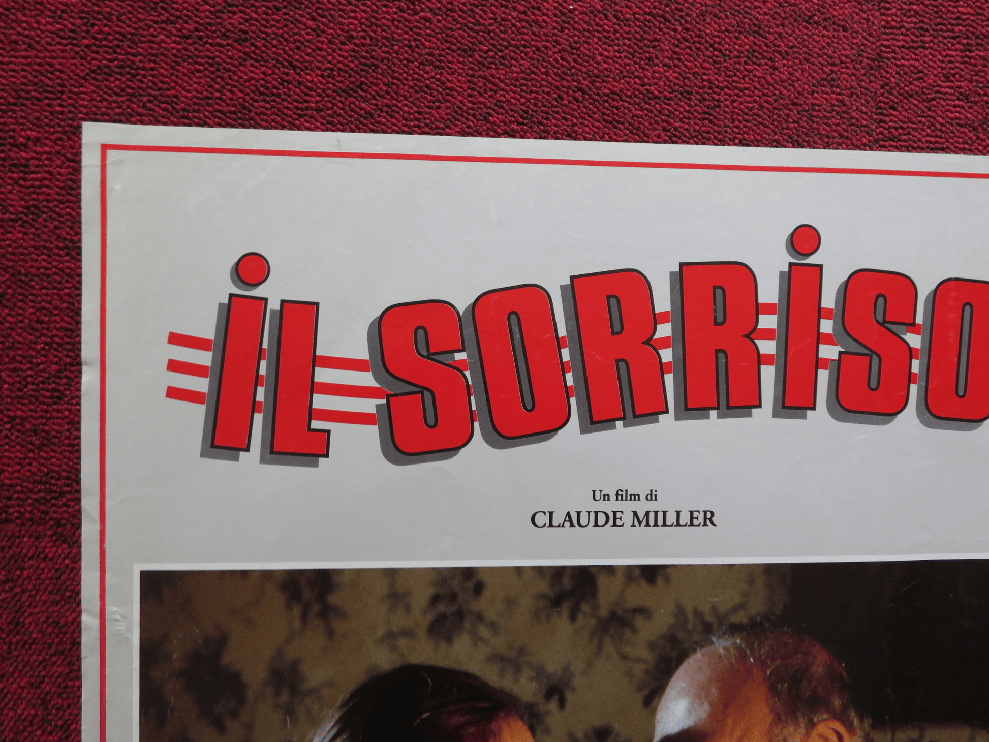 THE SMILE ITALIAN FOTOBUSTA POSTER JEAN-PIERRE MARIE RICHARD BOHRINGER 1995 - Rendezvous Cinema