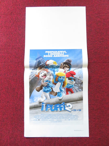 THE SMURFS 2 ITALIAN LOCANDINA POSTER HANK AZARIA NEIL PATRICK HARRIS 2013 Rendezvous Cinema Movie posters