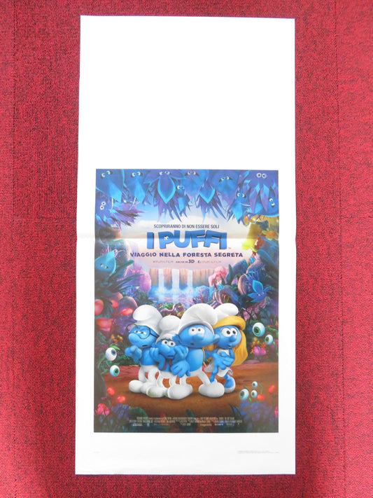 THE SMURFS: THE LOST VILLAGE ITALIAN LOCANDINA POSTER DEMI LOVATO 2017 Rendezvous Cinema Movie posters