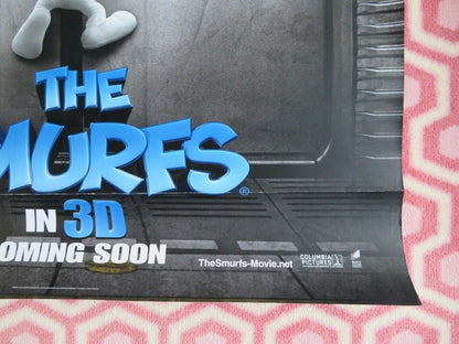 THE SMURFS UK ONE SHEET (27"x 41") ROLLED POSTER HANK AZARIA NEIL PATRICK HARRIS Movie posters