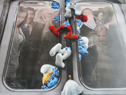 THE SMURFS UK ONE SHEET (27"x 41") ROLLED POSTER HANK AZARIA NEIL PATRICK HARRIS Movie posters
