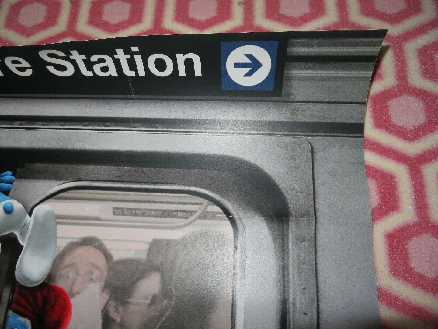 THE SMURFS UK ONE SHEET (27"x 41") ROLLED POSTER HANK AZARIA NEIL PATRICK HARRIS Movie posters