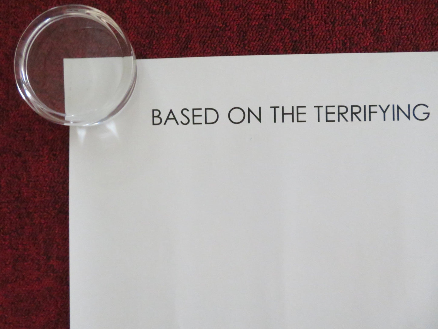 THE SNOWMAN UK QUAD (30"x 40") ROLLED POSTER MICHAEL FASSBENDER R. FERGUSON 2017 Rendezvous Cinema Movie posters