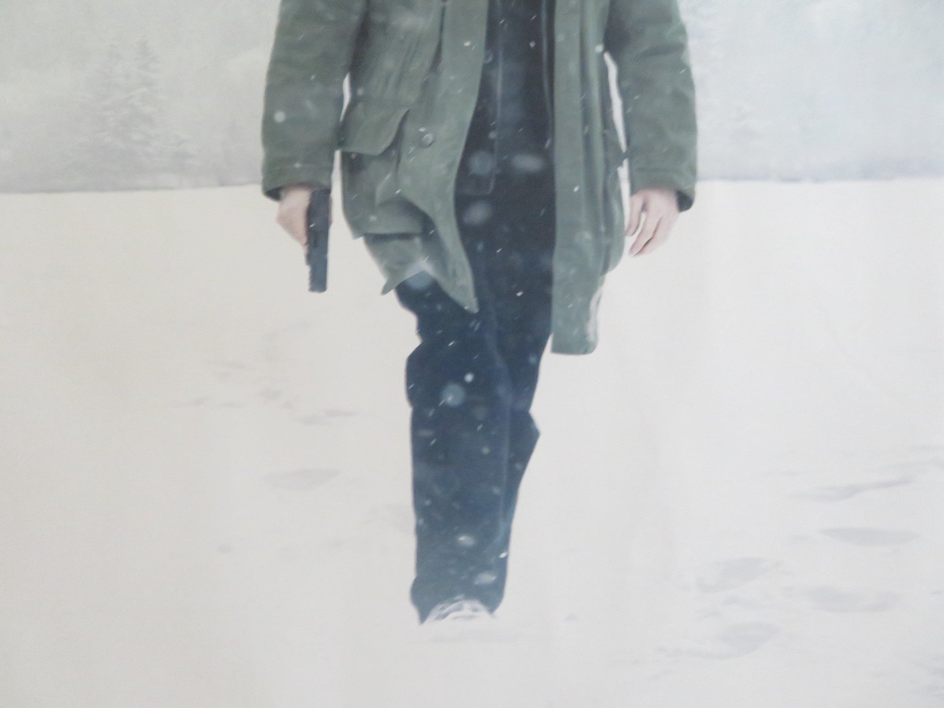 THE SNOWMAN UK QUAD (30"x 40") ROLLED POSTER MICHAEL FASSBENDER R. FERGUSON 2017 Rendezvous Cinema Movie posters