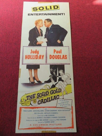 THE SOLID GOLD CADILLAC US INSERT (14"x 36") POSTER JUDY HOLLIDAY 1956 Movie posters
