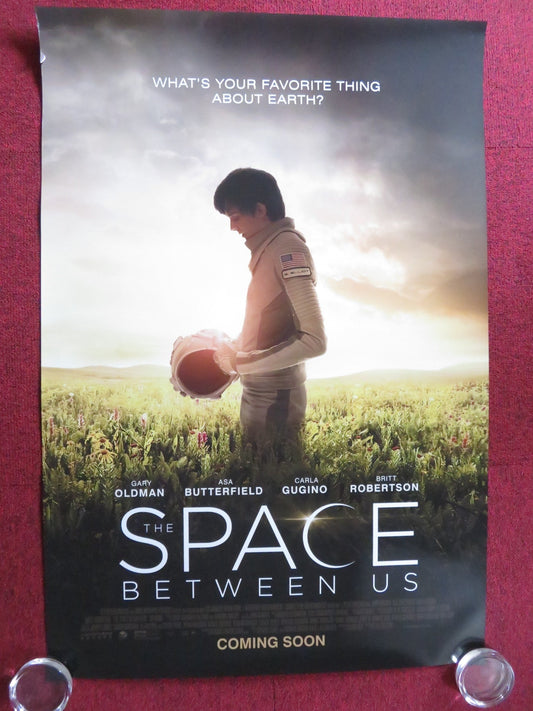 THE SPACE BETWEEN US US ONE SHEET ROLLED POSTER GARY OLDMAN ASA BUTTERFIELD 2017 Rendezvous Cinema Movie posters