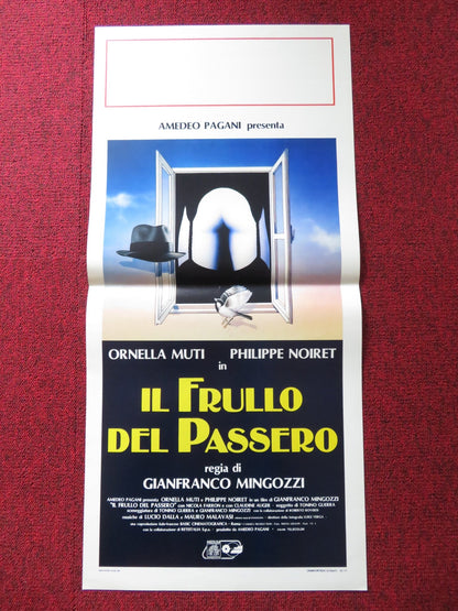 THE SPARROW'S FLUTTERING ITALIAN LOCANDINA POSTER ORNELLA MUTI P. NOIRET 1988 Rendezvous Cinema Movie posters