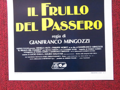 THE SPARROW'S FLUTTERING ITALIAN LOCANDINA POSTER ORNELLA MUTI P. NOIRET 1988 Rendezvous Cinema Movie posters