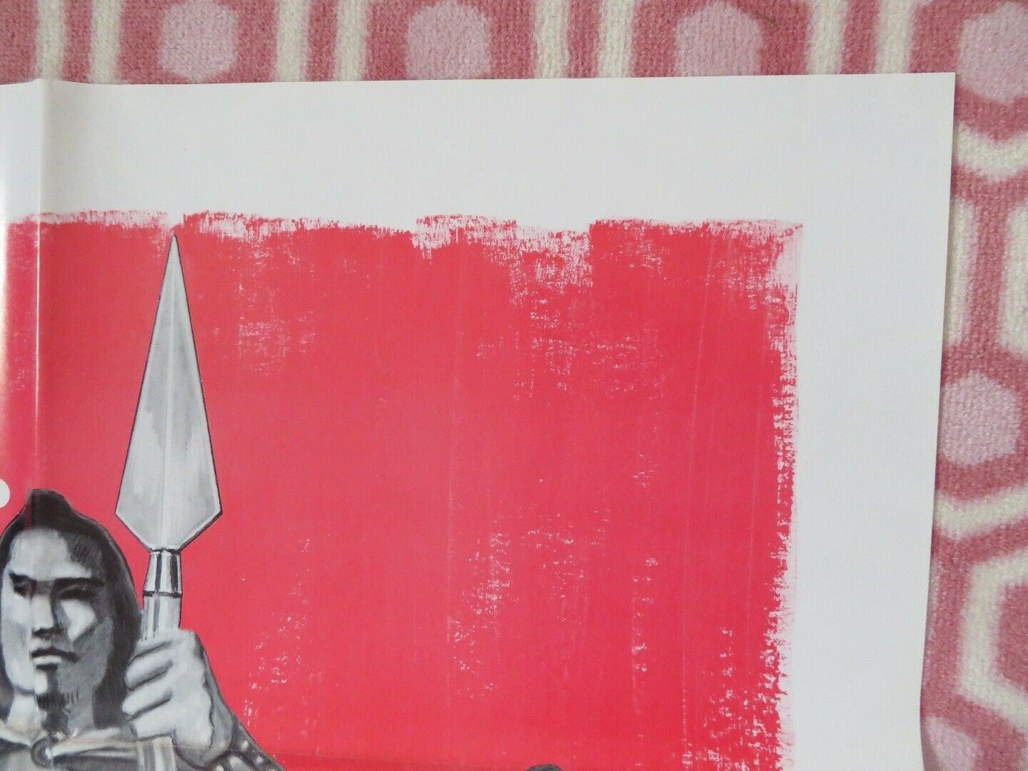 THE SPEARMAN OF DEATH/ The Flag of Iron KUNG FU US ONE SHEET POSTER KUO CHUE '84 - Rendezvous Cinema