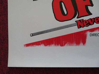 THE SPEARMAN OF DEATH/THE FLAG OF IRON KUNG FU US ONE SHEET ROLLED POSTER '80 Movie posters