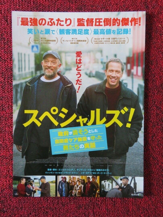 THE SPECIALS JAPANESE CHIRASHI (B5) POSTER VINCENT CASSEL REDA KATEB 2019 Movie posters