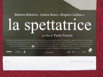 THE SPECTATOR ITALIAN LOCANDINA POSTER BARBORA BOBULOVA ANDREA RENZI 2004 Rendezvous Cinema Movie posters