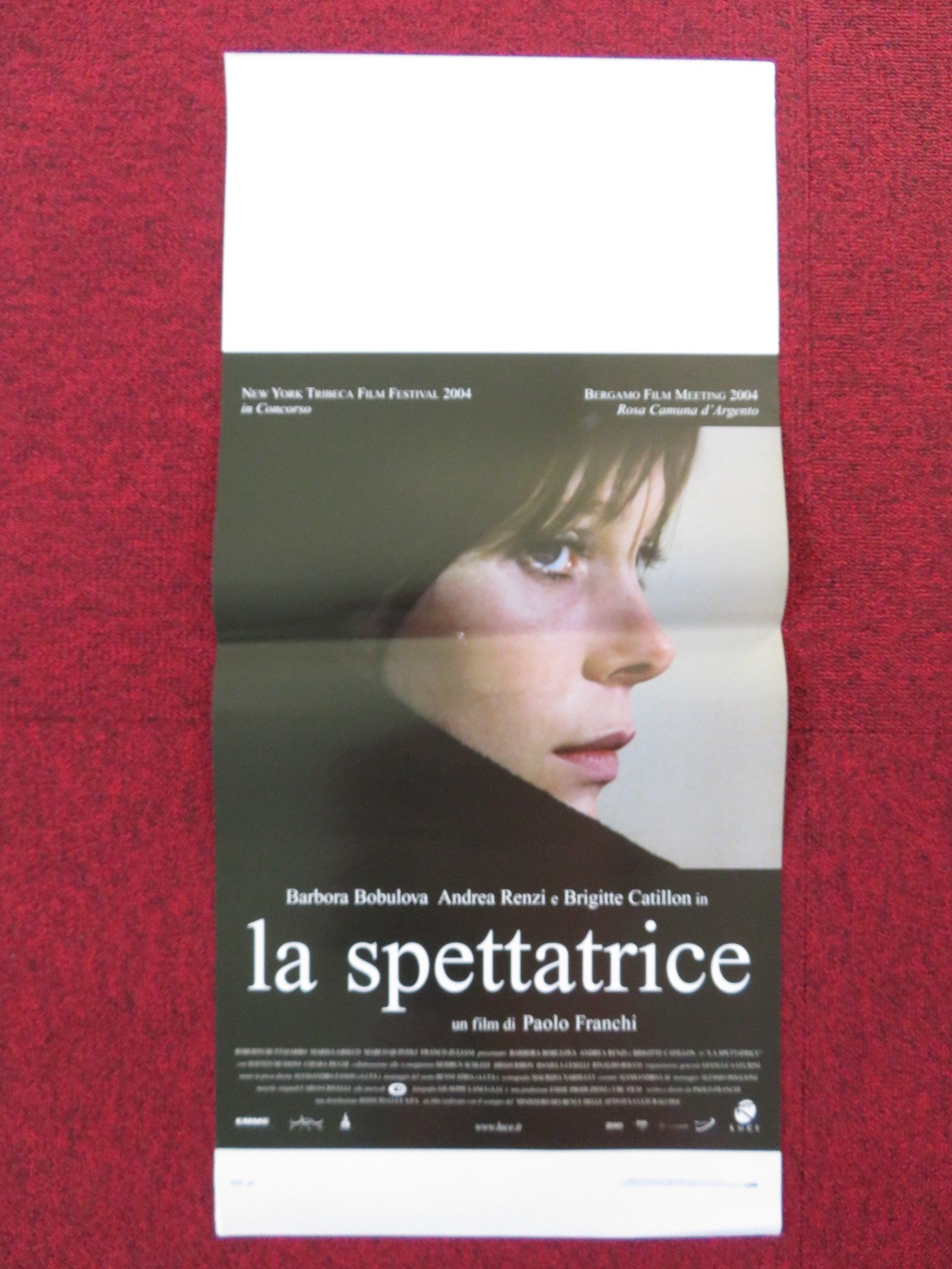THE SPECTATOR ITALIAN LOCANDINA POSTER BARBORA BOBULOVA ANDREA RENZI 2004 Rendezvous Cinema Movie posters
