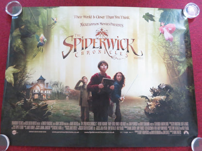 THE SPIDERWICK CHRONICLES UK QUAD (30"x 40") ROLLED POSTER FREDDIE HIGHMORE 2008 Rendezvous Cinema Movie posters