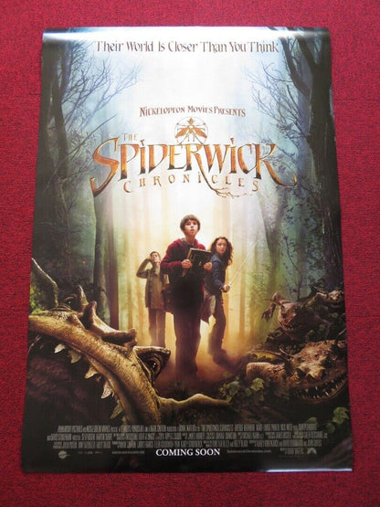 THE SPIDERWICK CHRONICLES US ONE SHEET ROLLED POSTER FREDDIE HIGHMORE 2008 Movie posters