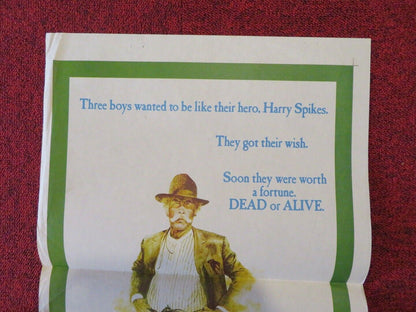 THE SPIKES GANG FOLDED AUSTRALIAN DAYBILL POSTER LEE MARVIN RON HOWARD 1974 Movie posters