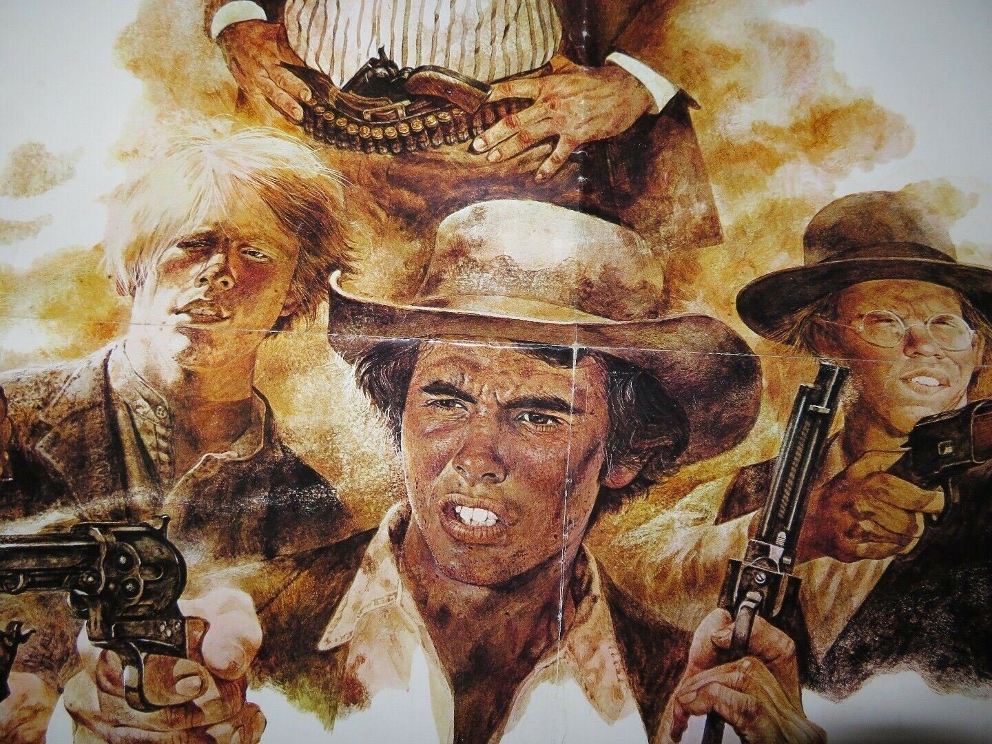 THE SPIKES GANG US ONE SHEET POSTER LEE MARVIN GARY GRIMES 1974 Movie posters