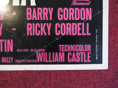 THE SPIRIT IS WILLING - A ITALIAN FOTOBUSTA POSTER SID CAESAR VERA MILES 1967 Rendezvous Cinema Movie posters