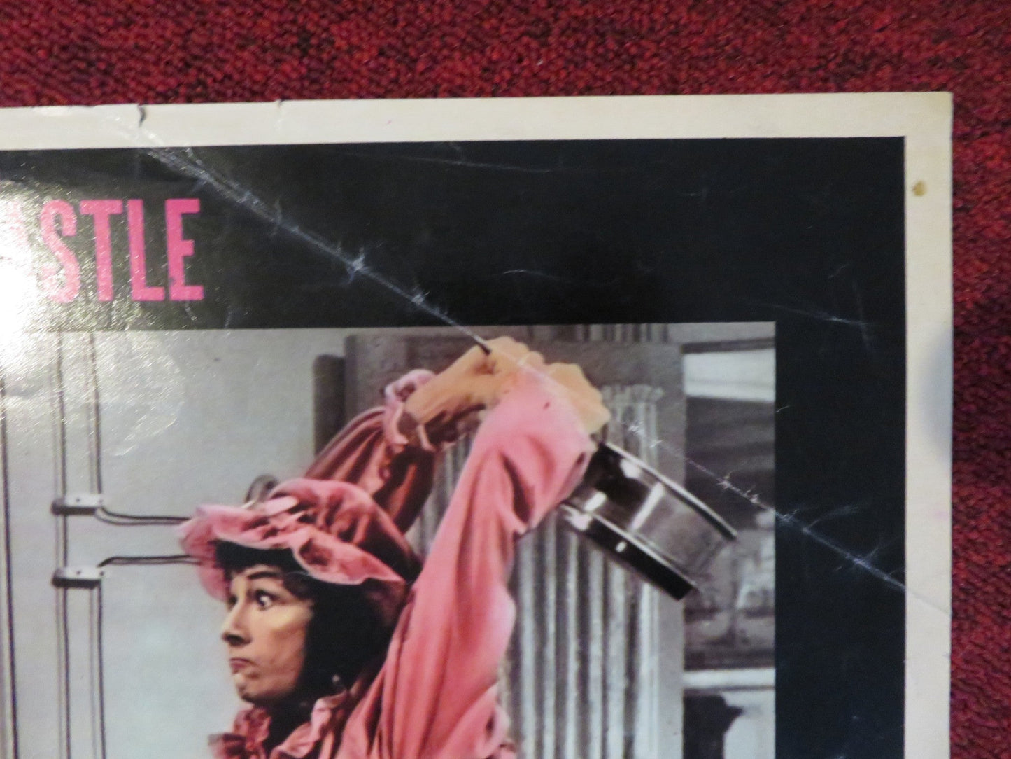 THE SPIRIT IS WILLING - A ITALIAN FOTOBUSTA POSTER SID CAESAR VERA MILES 1967 Rendezvous Cinema Movie posters