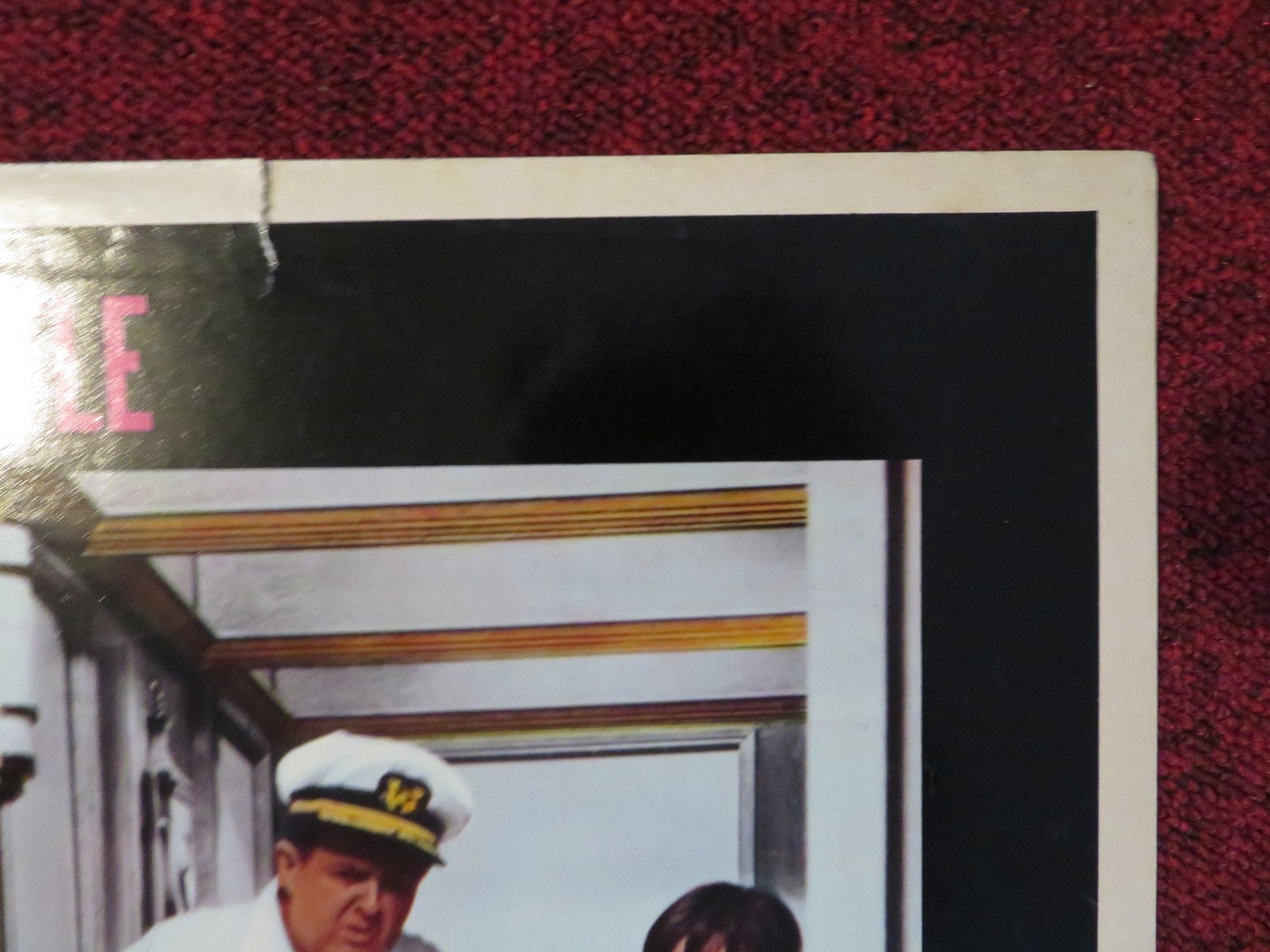 THE SPIRIT IS WILLING - B ITALIAN FOTOBUSTA POSTER SID CAESAR VERA MILES 1967 Rendezvous Cinema Movie posters