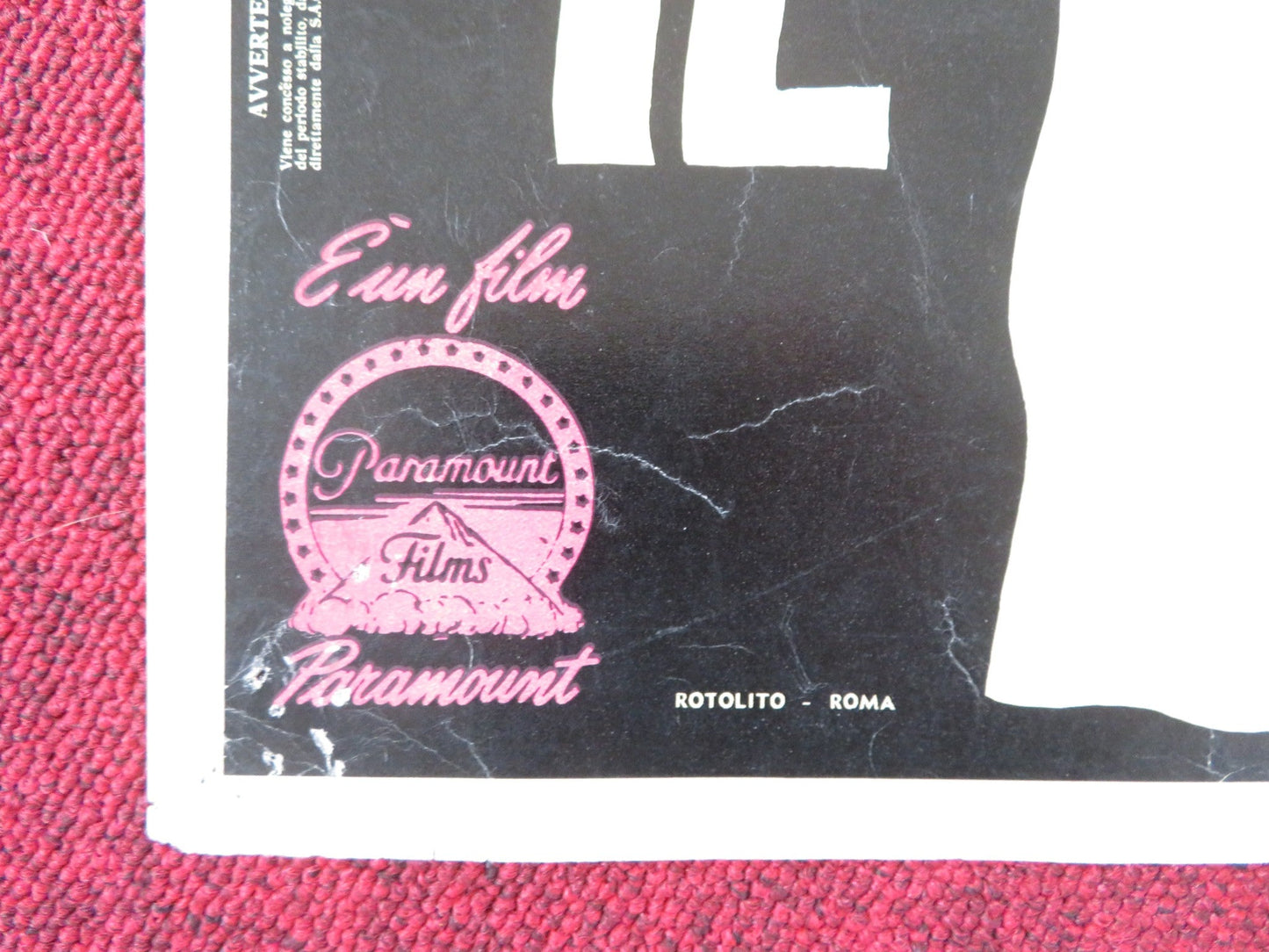 THE SPIRIT IS WILLING - F ITALIAN FOTOBUSTA POSTER SID CAESER VERA MILES 1967 Rendezvous Cinema Movie posters