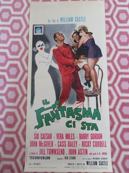 The Spirit Is Willing ITALIAN (28"x13") POSTER W.CASTLE 1967 Movie posters