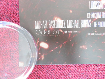 THE SPIRIT UK QUAD (30"x 40") ROLLED POSTER GABRIEL MACHT SAMUEL JACKSON 2008 Rendezvous Cinema Movie posters