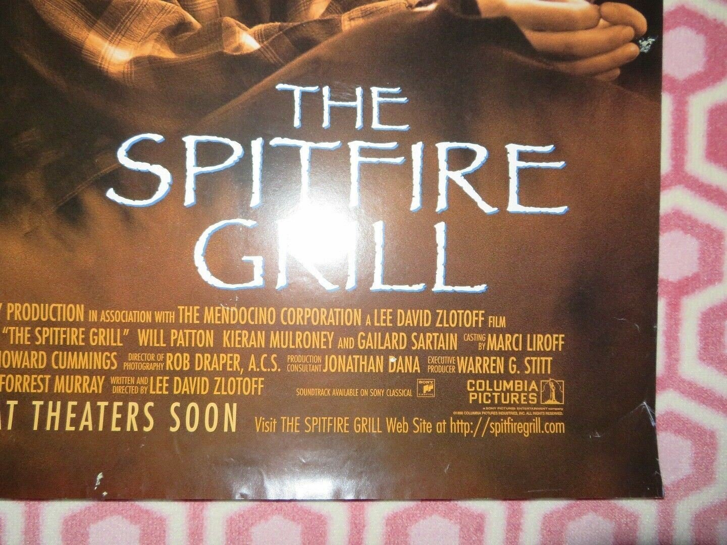 THE SPITFIRE GRILL US ONE SHEET ROLLED POSTER ELLEN BUSTYN 1996 Movie posters