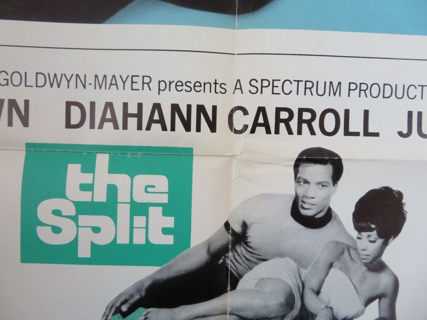 THE SPLIT US ONE SHEET POSTER GENE HACKMAN JACK KLUGMAN WARREN OATS Movie posters