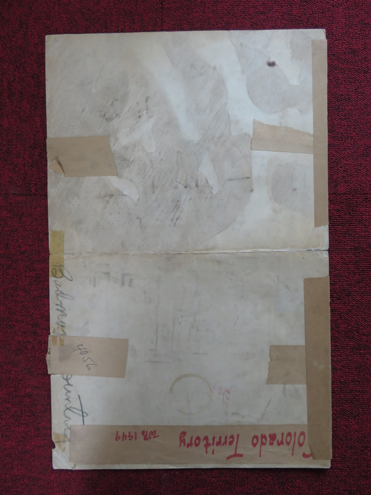 THE SPOILERS WINDOW CARD (14"x 22") POSTER ANNE BAXTER JEFF CHANDLER 1955 Rendezvous Cinema Movie posters