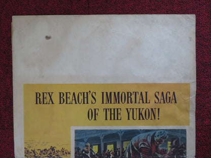 THE SPOILERS WINDOW CARD (14"x 22") POSTER ANNE BAXTER JEFF CHANDLER 1955 Rendezvous Cinema Movie posters