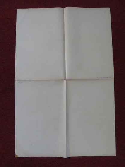 THE SPY ITALIAN FOGLIO POSTER GERARD BARRAY ELISA MONTES 1964 Rendezvous Cinema Movie posters