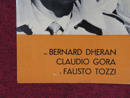 THE SPY ITALIAN FOGLIO POSTER GERARD BARRAY ELISA MONTES 1964 Rendezvous Cinema Movie posters