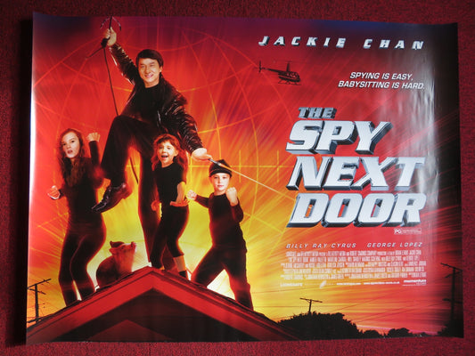 THE SPY NEXT DOOR UK QUAD (30"x 40") ROLLED POSTER JACKIE CHAN A. VALLETTA 2010 Rendezvous Cinema Movie posters