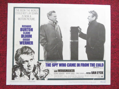 THE SPY WHO CAME IN FROM THE COLD US LOBBY CARD FULL SET RICHARD BURTON 1965 Rendezvous Cinema Movie posters