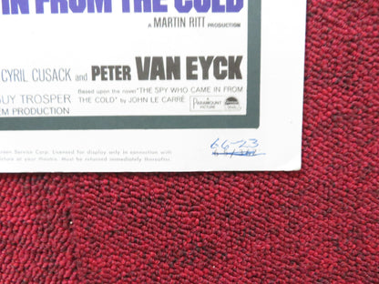 THE SPY WHO CAME IN FROM THE COLD US LOBBY CARD FULL SET RICHARD BURTON 1965 Rendezvous Cinema Movie posters