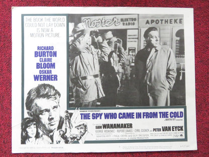 THE SPY WHO CAME IN FROM THE COLD US LOBBY CARD FULL SET RICHARD BURTON 1965 Rendezvous Cinema Movie posters