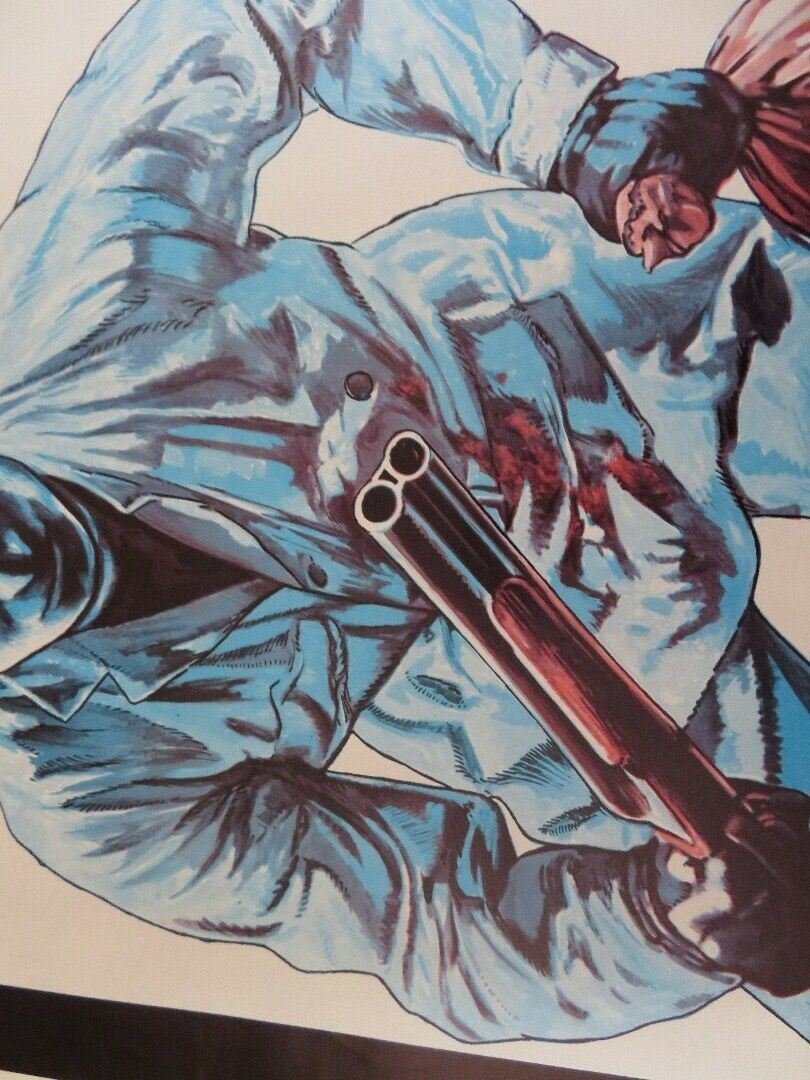 THE SQUEEZE BELGIUM (22"x14.5") POSTER FREDDIE STAR STACY KEACH 1977 - Rendezvous Cinema