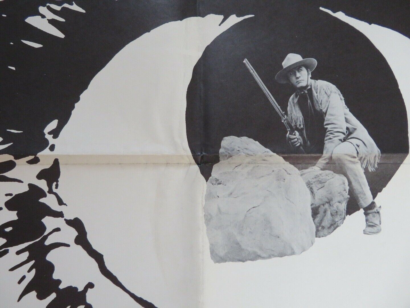 THE STALKING MOON FOLDED US ONE SHEET POSTER GREGORY PECK 1968 - Rendezvous Cinema