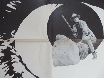 THE STALKING MOON FOLDED US ONE SHEET POSTER GREGORY PECK 1968 - Rendezvous Cinema