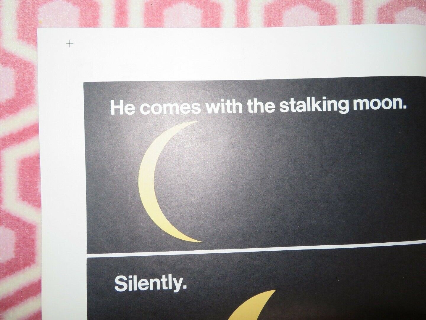 THE STALKING MOON FOLDED US ONE SHEET POSTER GREGORY PECK 1968 - Rendezvous Cinema