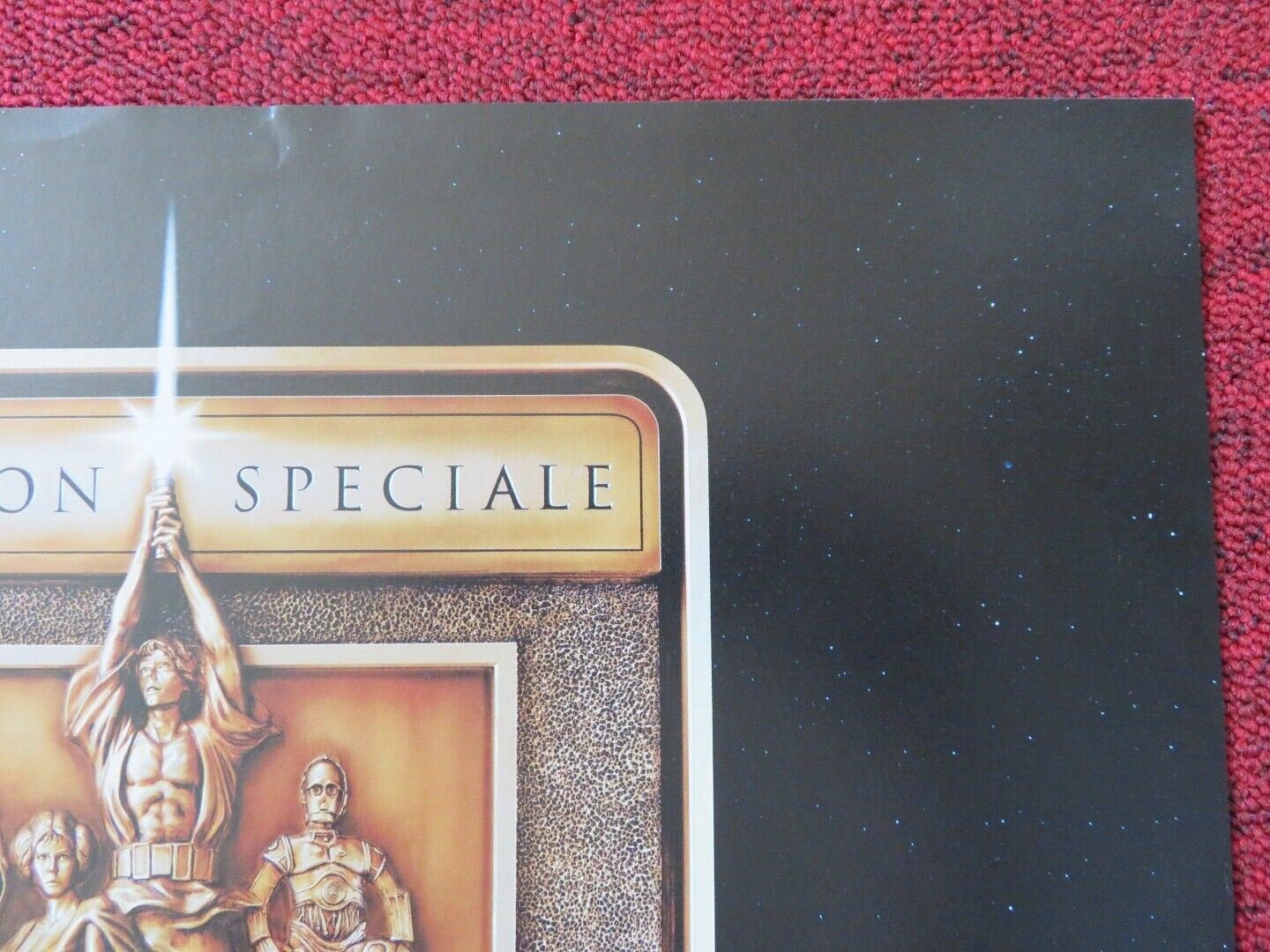 THE STAR WARS TRILOGY FRENCH (16"x 21.5") POSTER LUCAS HAMILL FORD FISHER Movie posters