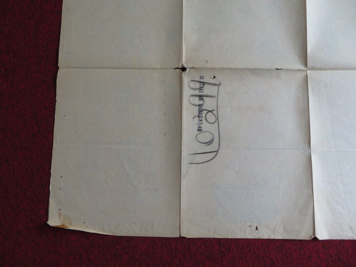 THE STARS ARE SINGING FOLDED US ONE SHEET POSTER ROSEMARY CLOONEY 1953 - Rendezvous Cinema