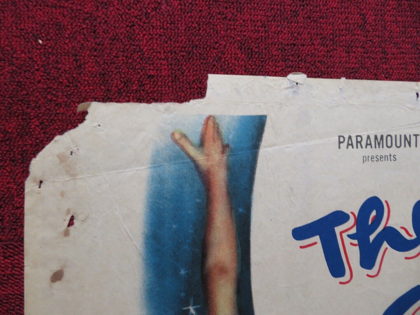 THE STARS ARE SINGING FOLDED US ONE SHEET POSTER ROSEMARY CLOONEY 1953 - Rendezvous Cinema