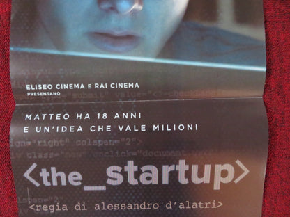 THE STARTUP: ACCENDI IL TUO FUTURO ITALIAN LOCANDINA POSTER A. ARCANGELI 2017 Rendezvous Cinema Movie posters