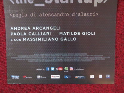 THE STARTUP: ACCENDI IL TUO FUTURO ITALIAN LOCANDINA POSTER A. ARCANGELI 2017 Rendezvous Cinema Movie posters